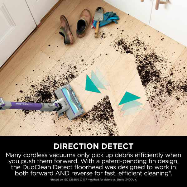 Shark Power Detect Cordless Pet Vacuum Cleaner - Java Grey | IP1251UKT from Shark - DID Electrical