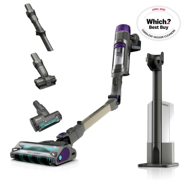 Shark Power Detect Clean & Empty Cordless Pet Vacuum Cleaner - White & Java Grey | IP3251UKT from Shark - DID Electrical