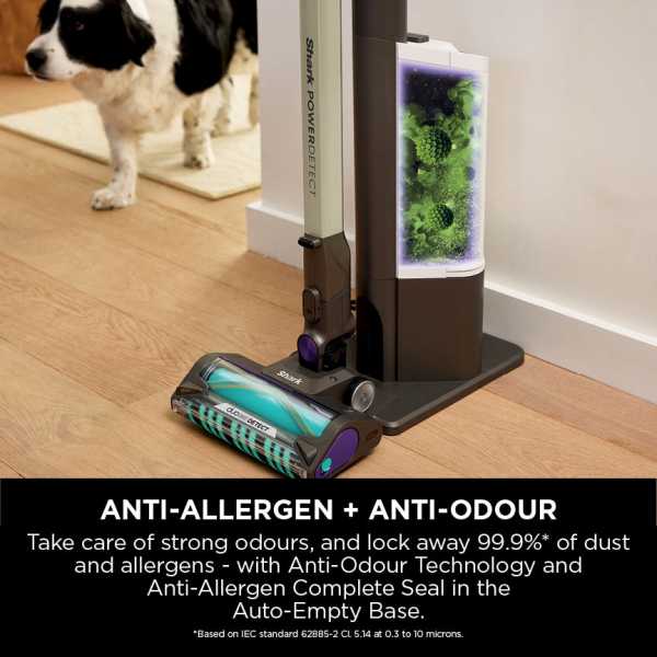 Shark Power Detect Clean & Empty Cordless Pet Vacuum Cleaner - White & Java Grey | IP3251UKT from Shark - DID Electrical