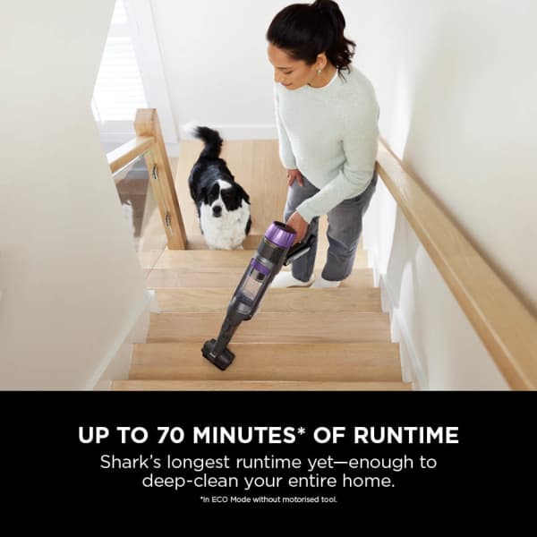 Shark Power Detect Clean & Empty Cordless Pet Vacuum Cleaner - White & Java Grey | IP3251UKT from Shark - DID Electrical