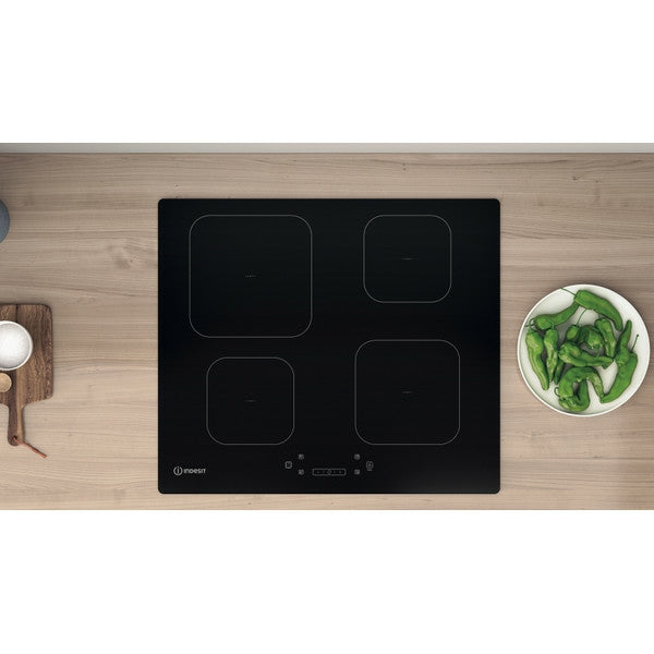 Indesit 60CM 4 Zone Induction Glass Ceramic Hob - Black | IS83Q60NE from Indesit - DID Electrical