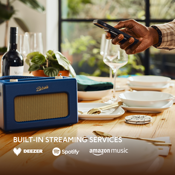 Roberts Revival iStream 3L DAB+/FM Portable Radio - Midnight Blue | ISTREAM3MB