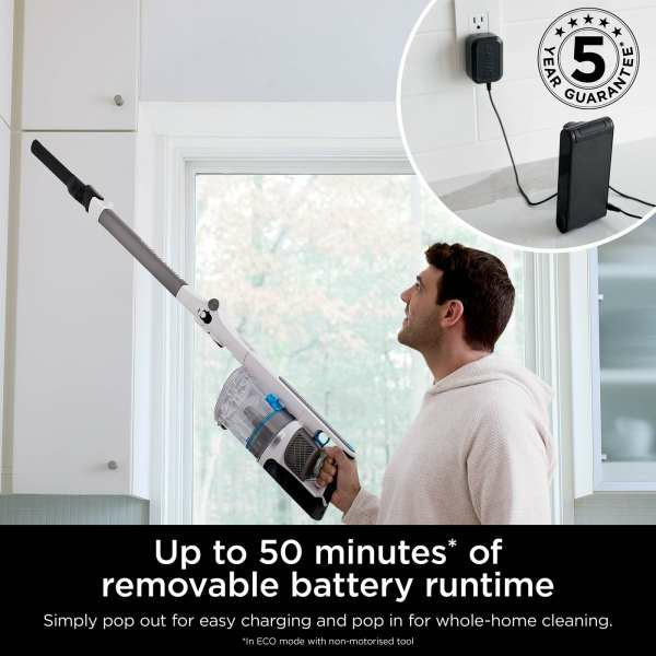 Shark PowerPro Pet Cordless Stick Vacuum - Java Metallic | IZ380UKT from Shark - DID Electrical
