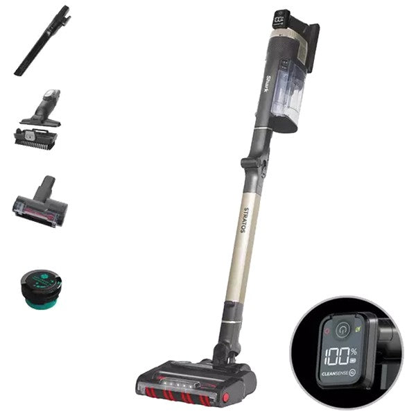 Shark Stratos 0.7L Anti Hair Wrap Plus Cordless Vacuum Cleaner - Copper & Charcoal Grey | IZ400UKT from Shark - DID Electrical