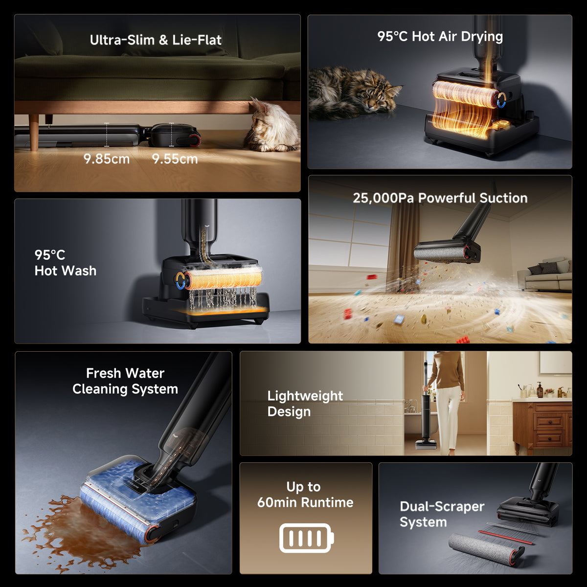 Dreame T12 Pro Wet and Dry Vacuum Cleaner | T12PRO