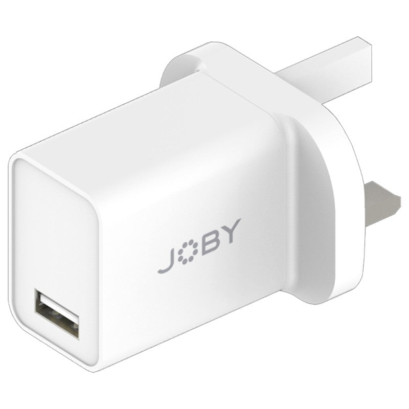 Joby 12W USB-A Wall Adapter - White | JB01804-BWW from Joby - DID Electrical