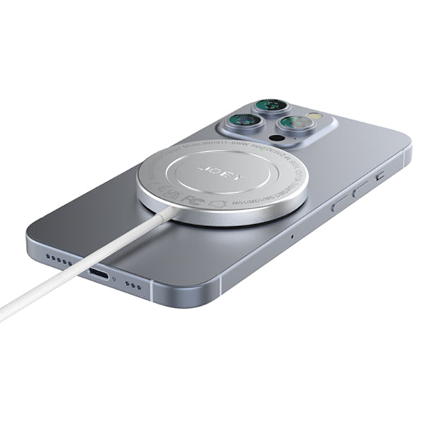 Joby Magnetic Wireless Charger - Silver | JB01811-BWW from Joby - DID Electrical