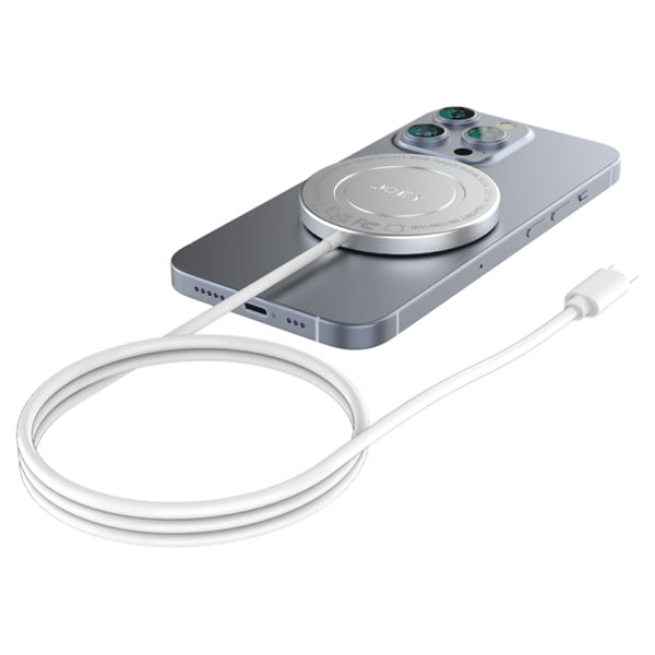 Joby Magnetic Wireless Charger - Silver | JB01811-BWW from Joby - DID Electrical