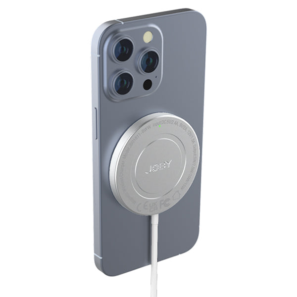 Joby Magnetic Wireless Charger - Silver | JB01811-BWW from Joby - DID Electrical