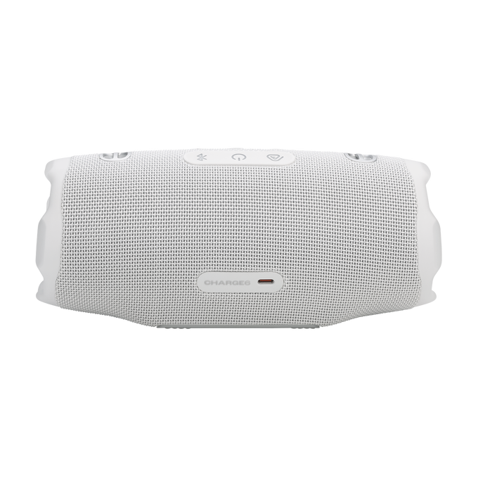JBL Charge 6 Portable Bluetooth Speaker - White | JBLCHARGE6WHT from JBL - DID Electrical