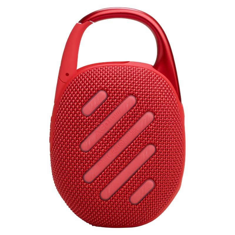 JBL Clip 5 Wireless Portable Bluetooth Speaker - Red | JBLCLIP5RED from JBL - DID Electrical