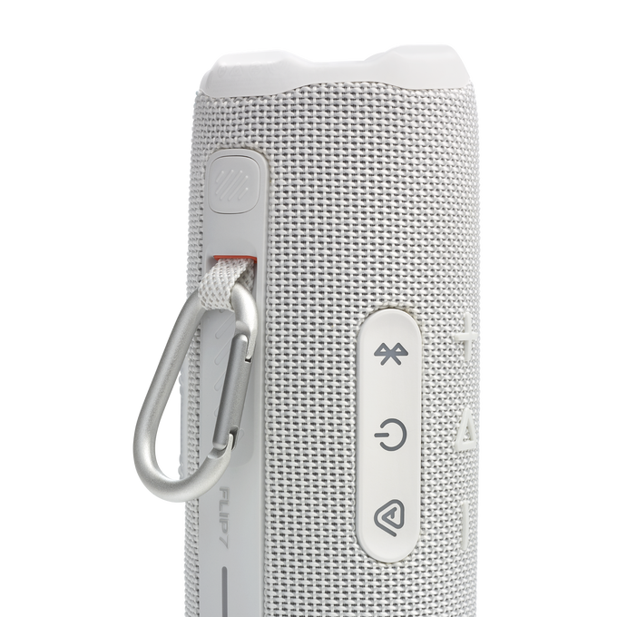 JBL Flip 7 Portable Bluetooth Speaker - White | JBLFLIP7WHT from JBL - DID Electrical