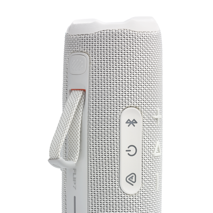 JBL Flip 7 Portable Bluetooth Speaker - White | JBLFLIP7WHT from JBL - DID Electrical
