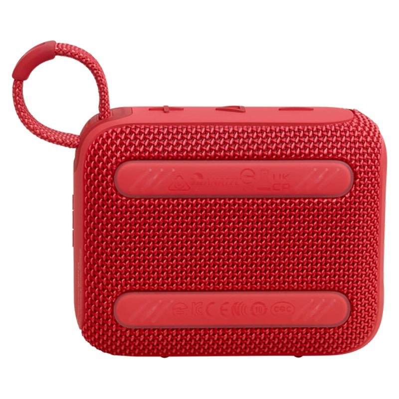 JBL Go 4 Wireless Portable Bluetooth Speaker - Red | JBLGO4RED from JBL - DID Electrical