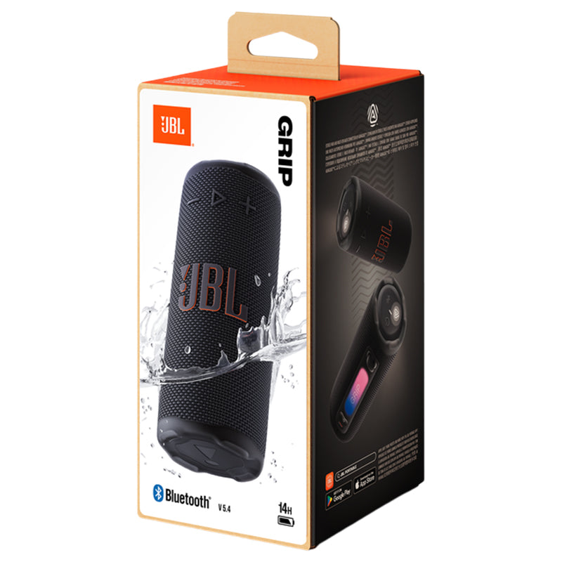 JBL Grip Portable Bluetooth Speaker - Black | JBLGRIPBLK from JBL - DID Electrical