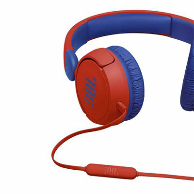 JBL Built-In Mic Kids On-Ear Headphone - Red | JBLJR310RED from JBL - DID Electrical