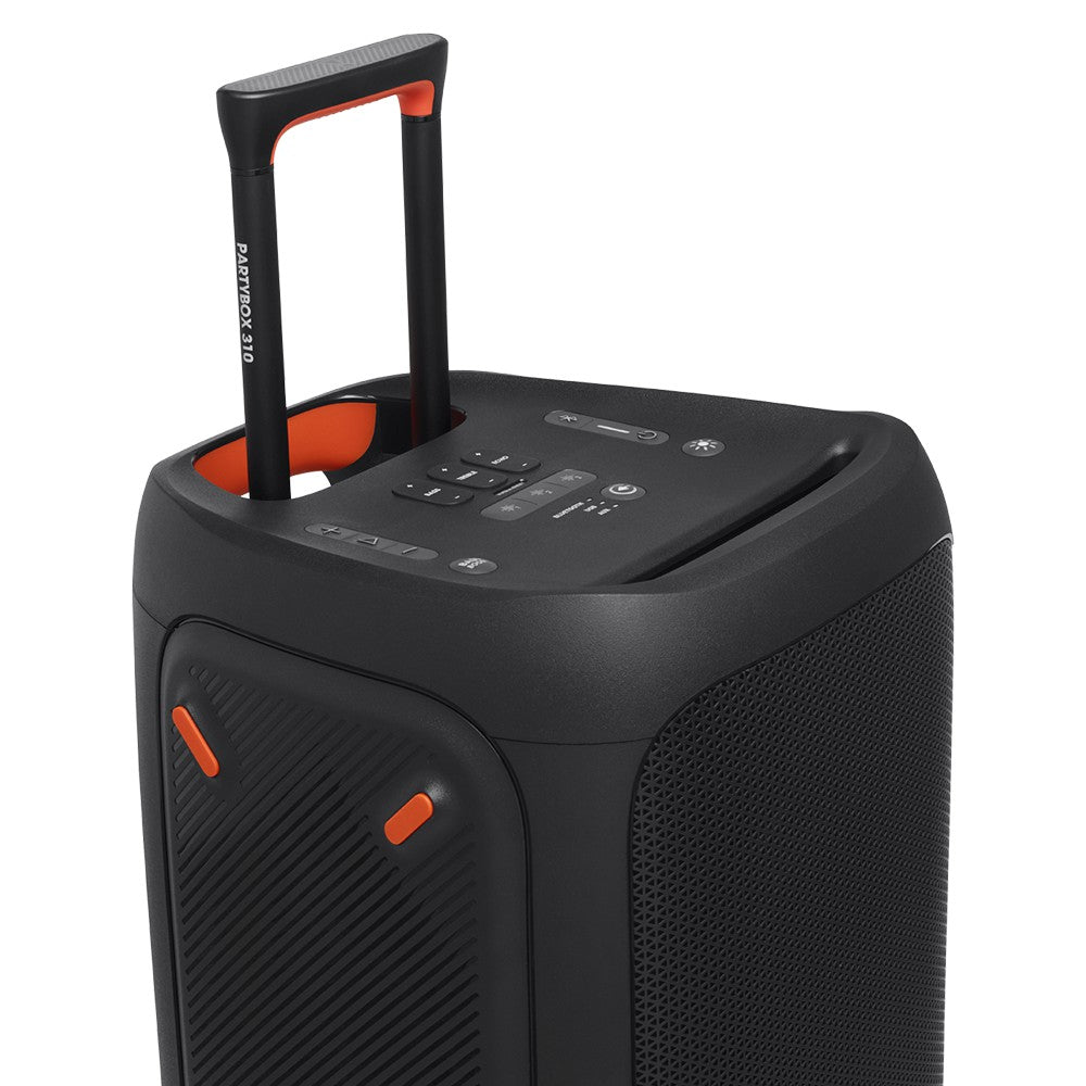 JBL Partybox 310 Portable Bluetooth Party Speaker - Black | JBLPARTYBOX310UK from JBL - DID Electrical
