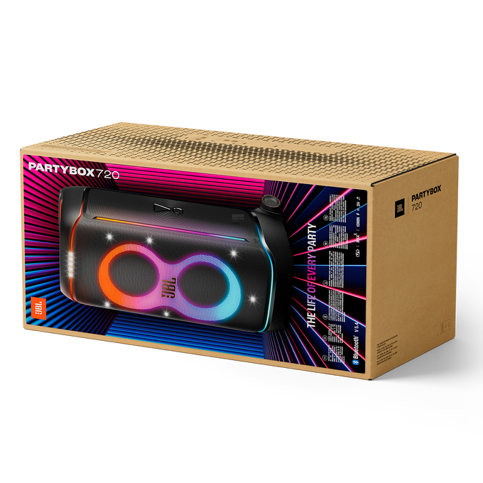 JBL PartyBox 720 Portable Bluetooth Speaker - Black | JBLPARTYBOX720EU