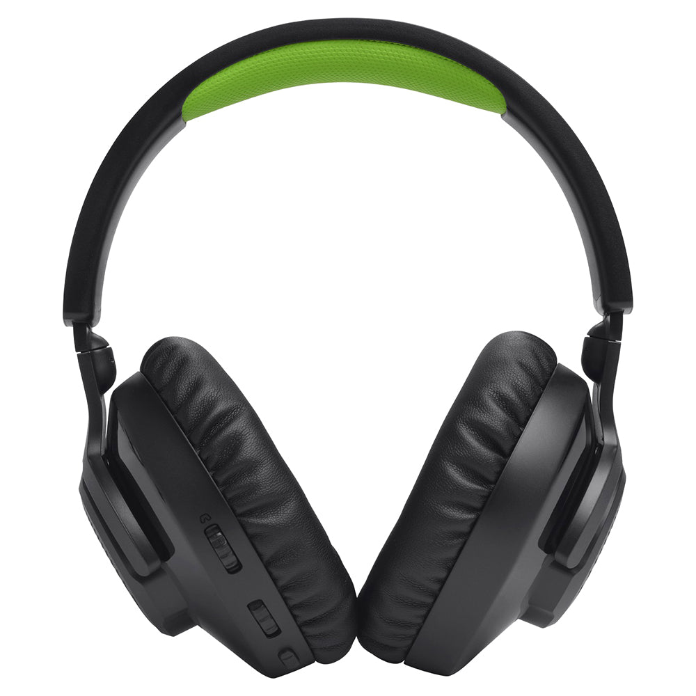 JBL Quantum 360X 40mm Driver Console Wireless Gaming Headset - Black &amp; Green | JBLQ360XWLBLKGRN from JBL - DID Electrical