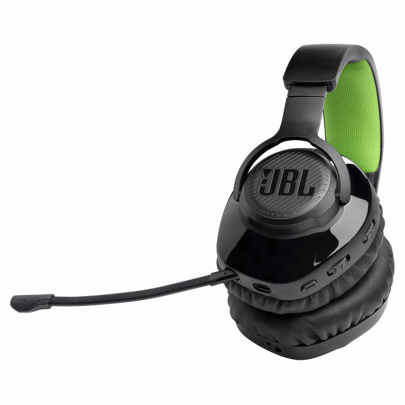 JBL Quantum 360X 40mm Driver Console Wireless Gaming Headset - Black &amp; Green | JBLQ360XWLBLKGRN from JBL - DID Electrical