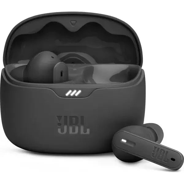 JBL Tune Beam In-Ear Wireless Bluetooth Noise-Cancelling Earbuds - Black | JBLTBEAMBLK from JBL - DID Electrical