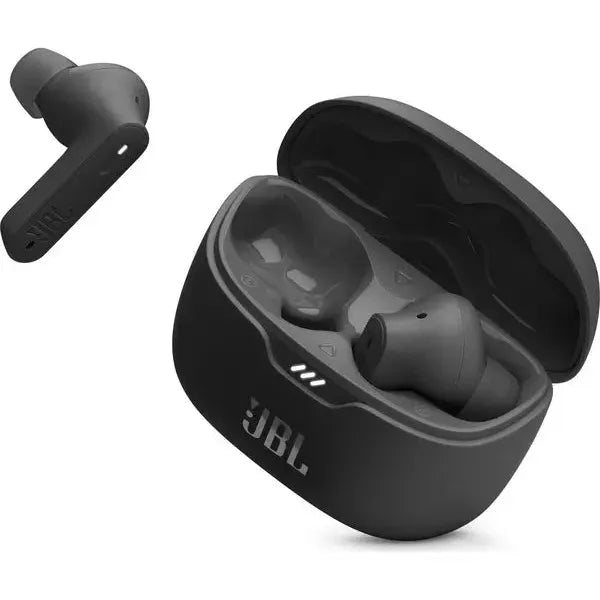 JBL Tune Beam In-Ear Wireless Bluetooth Noise-Cancelling Earbuds - Black | JBLTBEAMBLK from JBL - DID Electrical