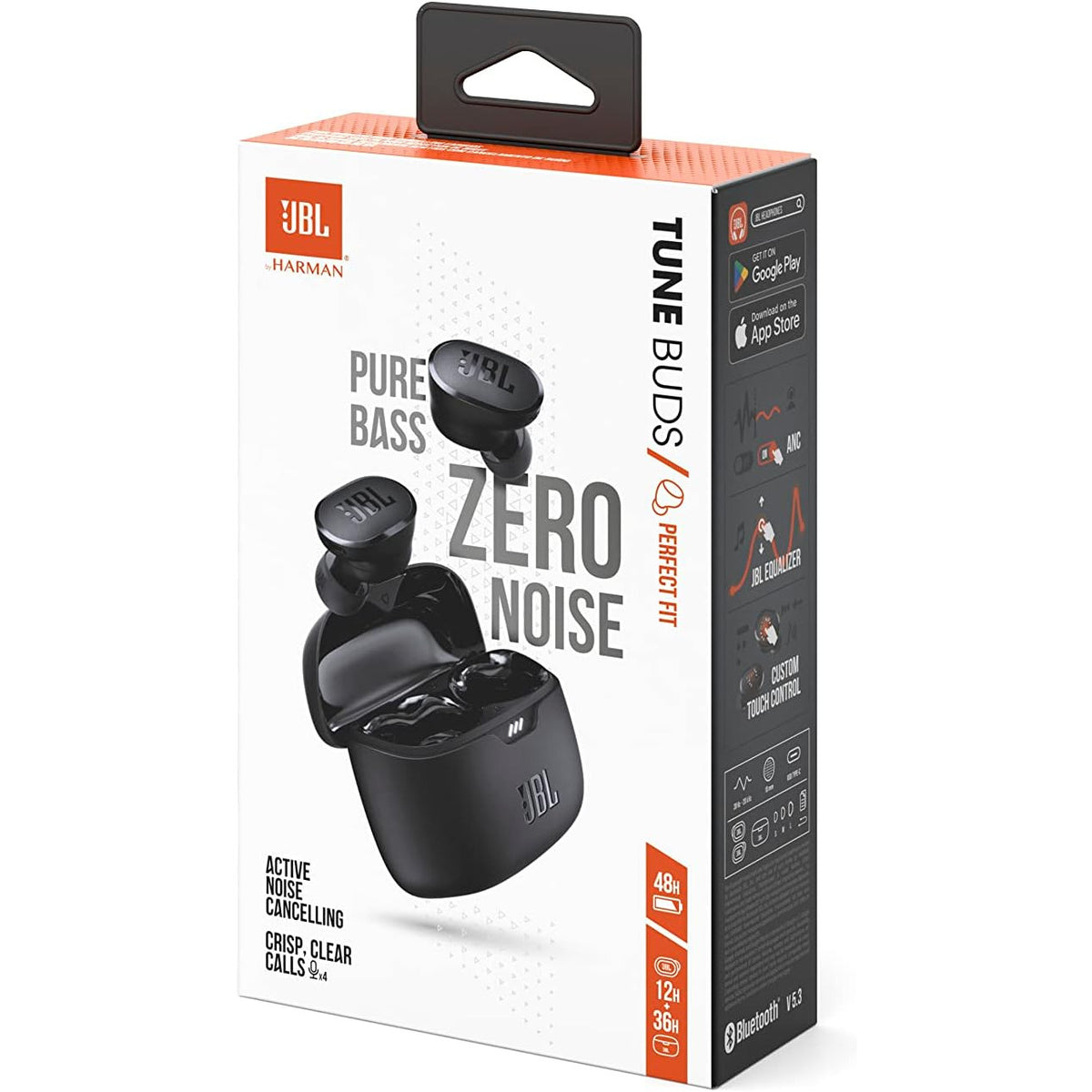 JBL Tune Buds In-Ear Wireless Earbuds - Black | JBLTBUDSBLK from JBL - DID Electrical