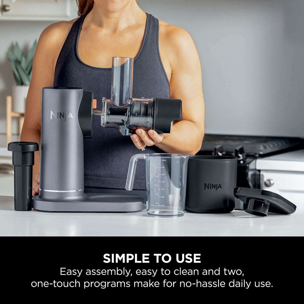 Ninja Cold Press 800W Juicer - Machine Grey | JC151UK from Ninja - DID Electrical