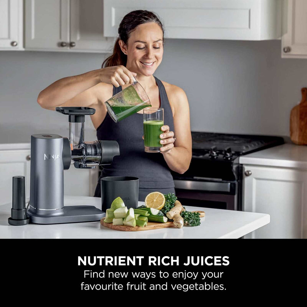 Ninja Cold Press 800W Juicer - Machine Grey | JC151UK from Ninja - DID Electrical
