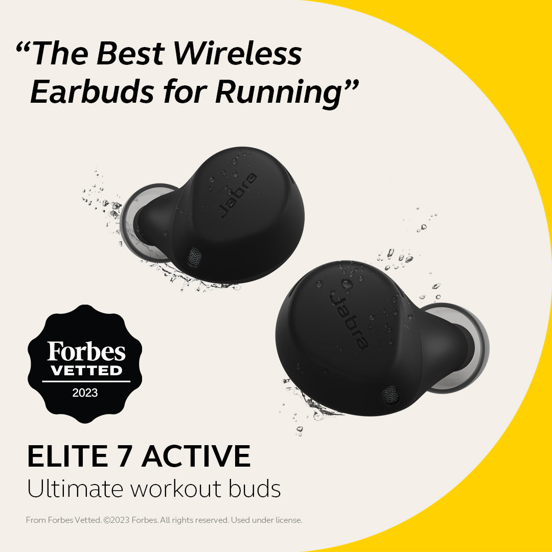 Jabra Elite 7 Active Sports True Wireless Headphone - Black | 100-99171000-60 from Jabra - DID Electrical