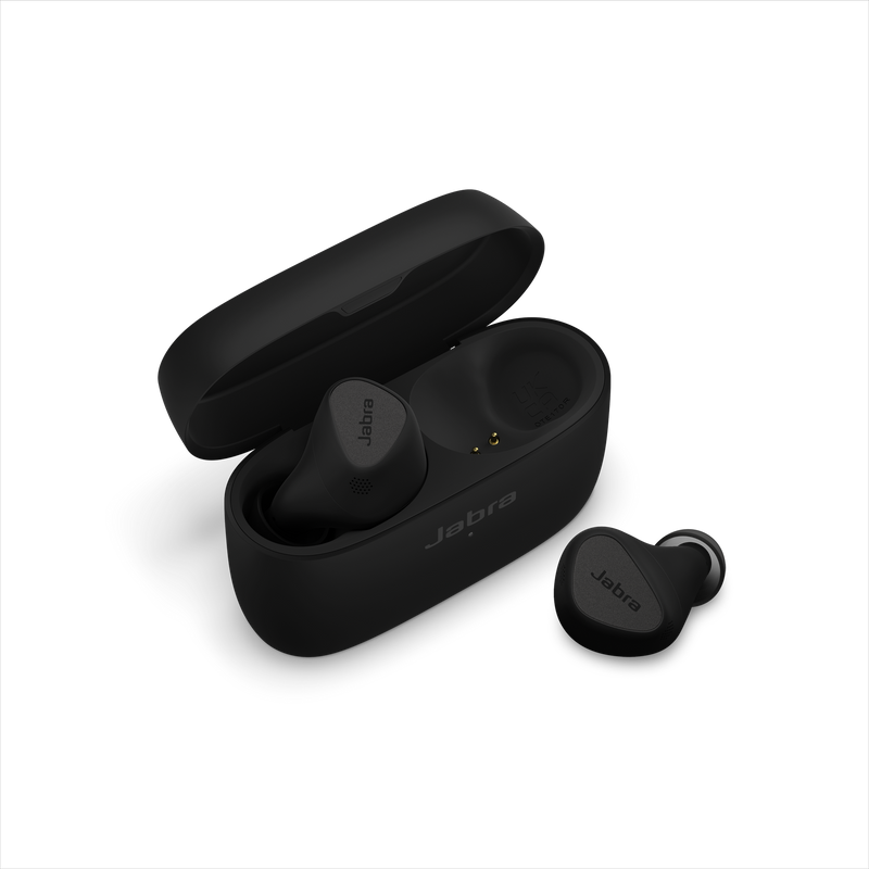 Jabra Elite 5 In-Ear True Wireless Earbuds - Titanium Black | 100-99181000-60 from Jabra - DID Electrical