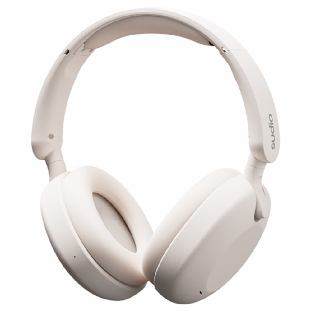 Sudio K2 Over-Ear Wireless Bluetooth Headphone - Cream White | K2WHT from Sudio - DID Electrical