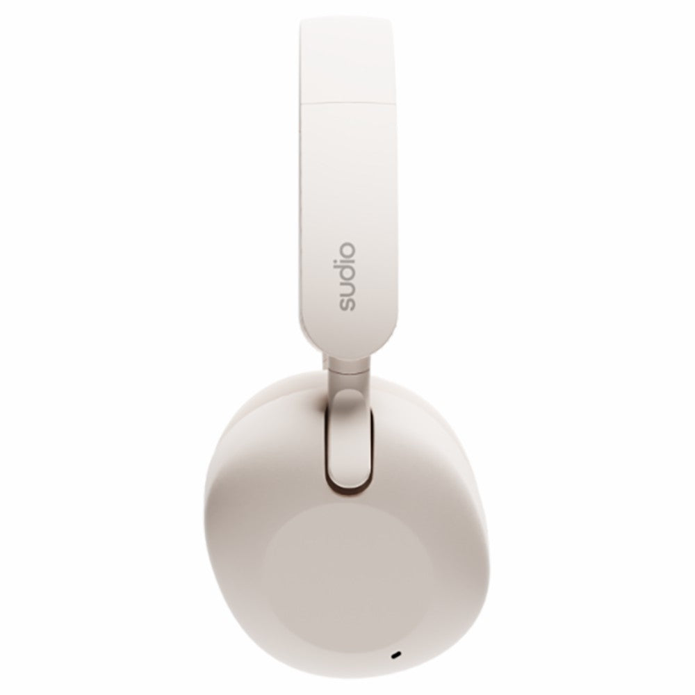 Sudio K2 Over-Ear Wireless Bluetooth Headphone - Cream White | K2WHT from Sudio - DID Electrical