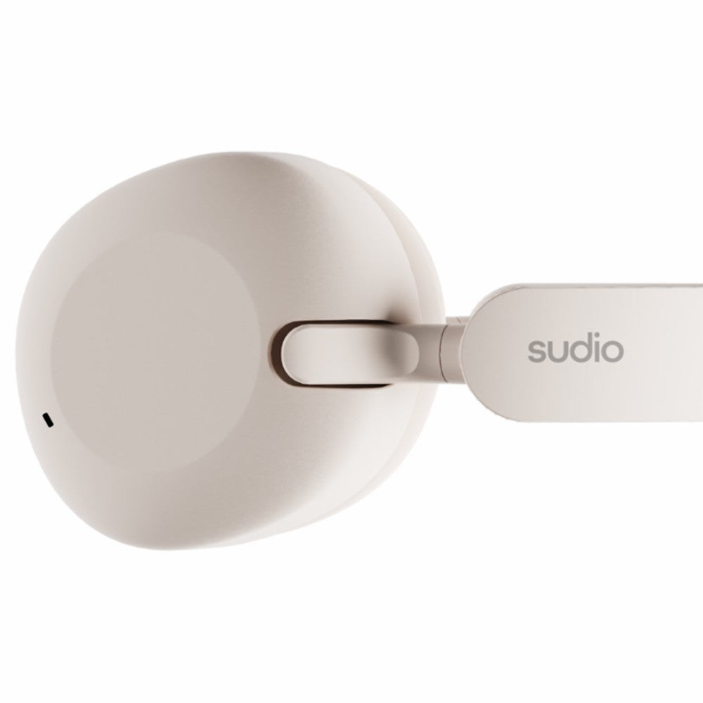 Sudio K2 Over-Ear Wireless Bluetooth Headphone - Cream White | K2WHT from Sudio - DID Electrical