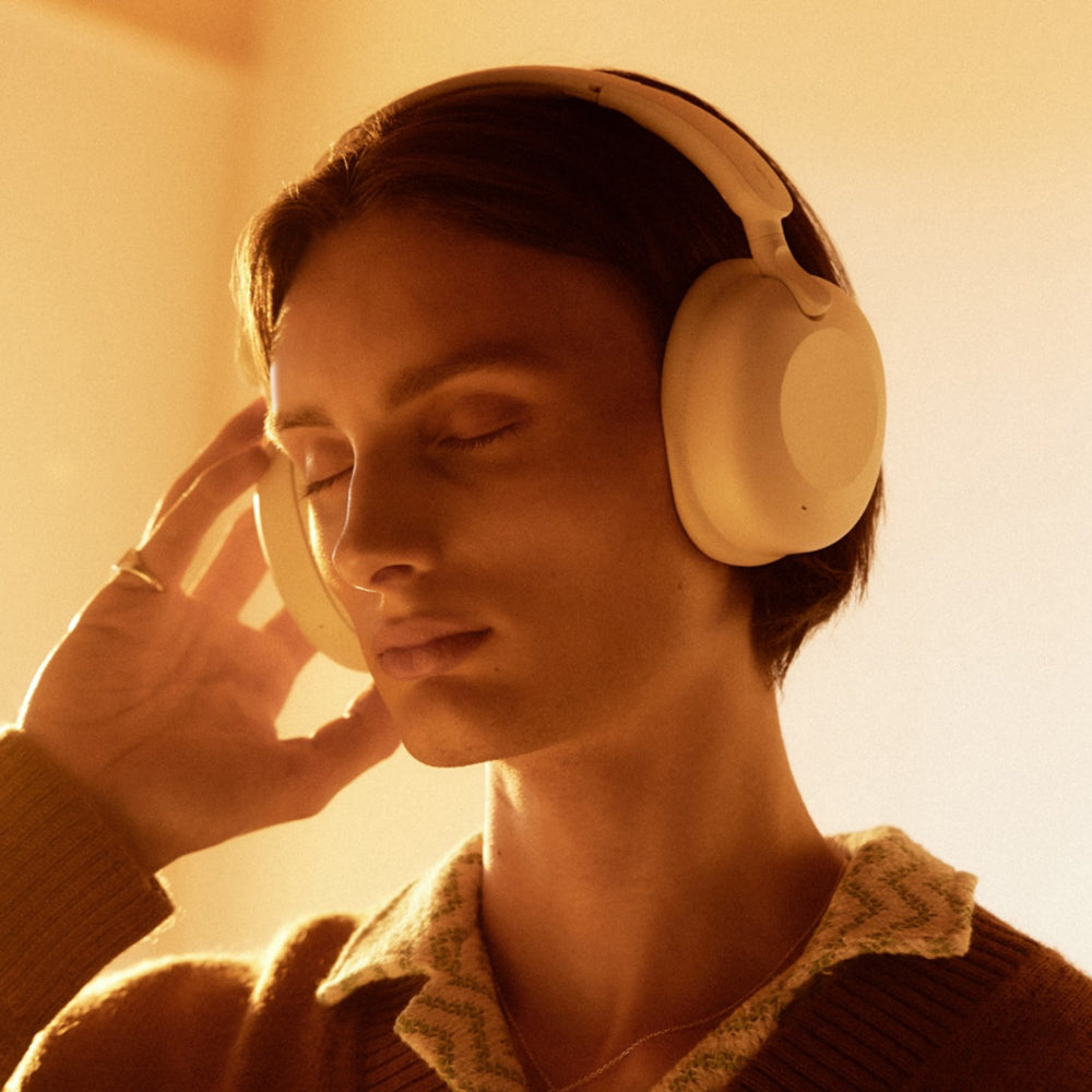 Sudio K2 Over-Ear Wireless Bluetooth Headphone - Cream White | K2WHT from Sudio - DID Electrical