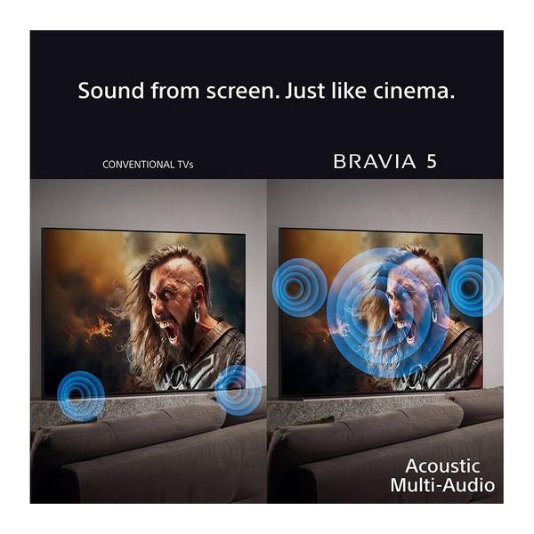 Sony Bravia 5 55&quot; 4K Smart TV - Black | K55XR55B.UKA from Sony - DID Electrical