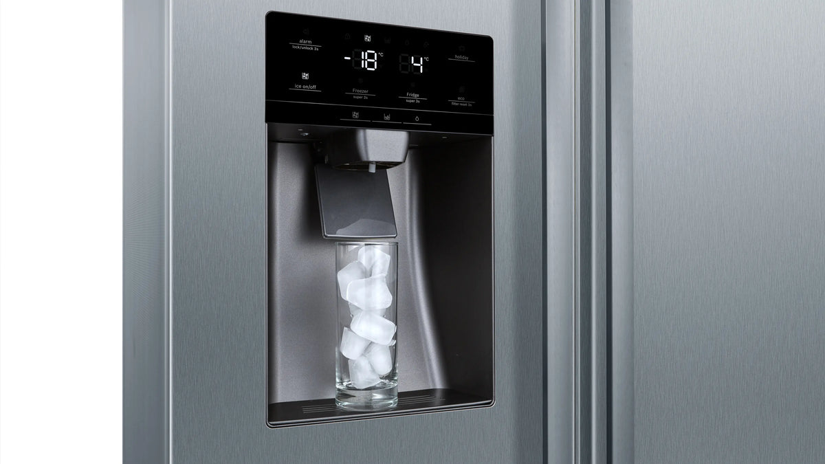 Bosch Series 6 562L Frost Free Freestanding American Style Fridge Freezer - Stainless Steel | KAD93AIERG
