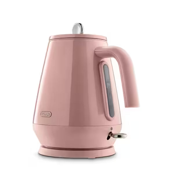 DeLonghi Eclettica 3000W Kettle - Pink | KBY3001.PK from DeLonghi - DID Electrical