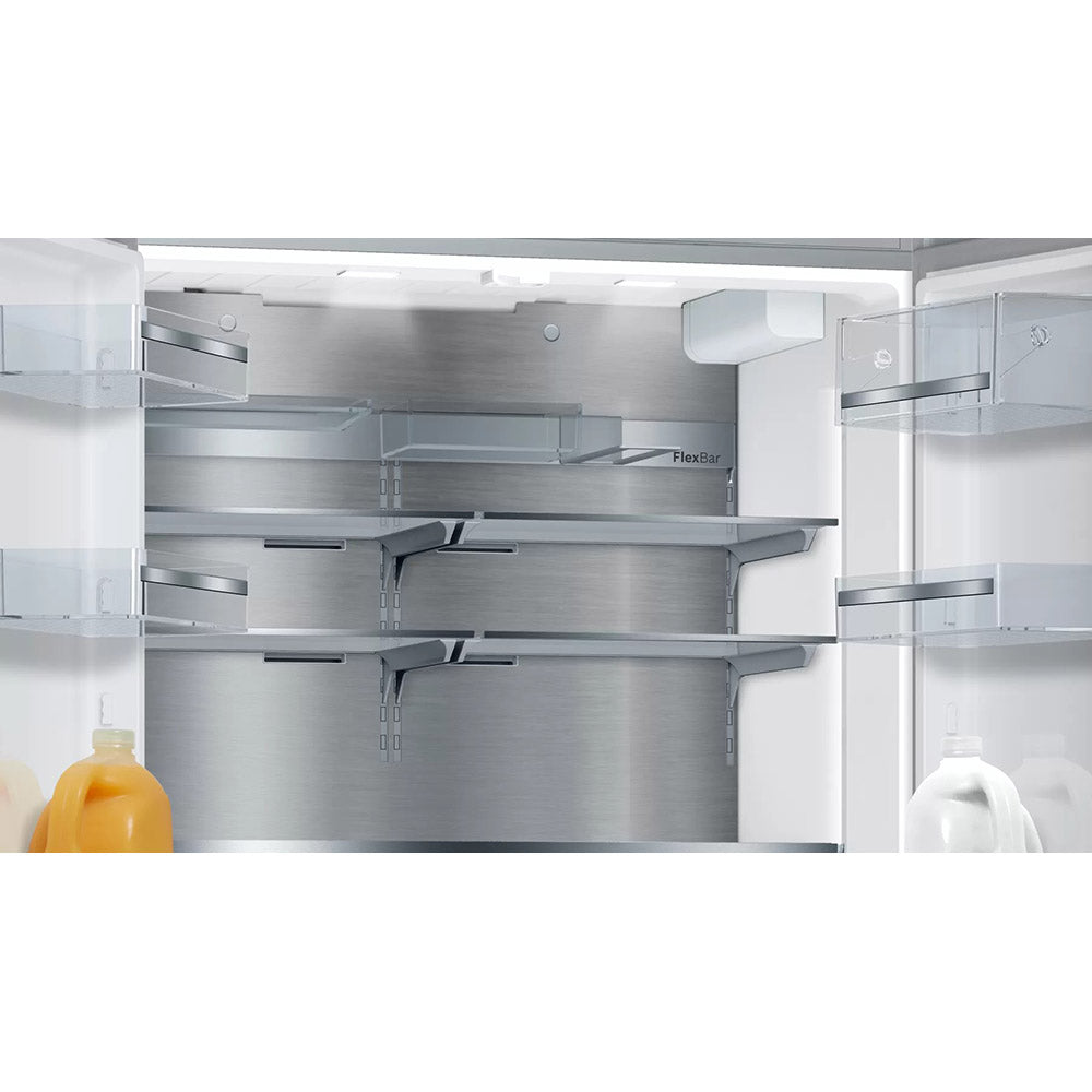 Bosch Serie 8 573L French Door Freestanding Fridge Freezer - Stainless Steel | KFF96PIEP from Bosch - DID Electrical