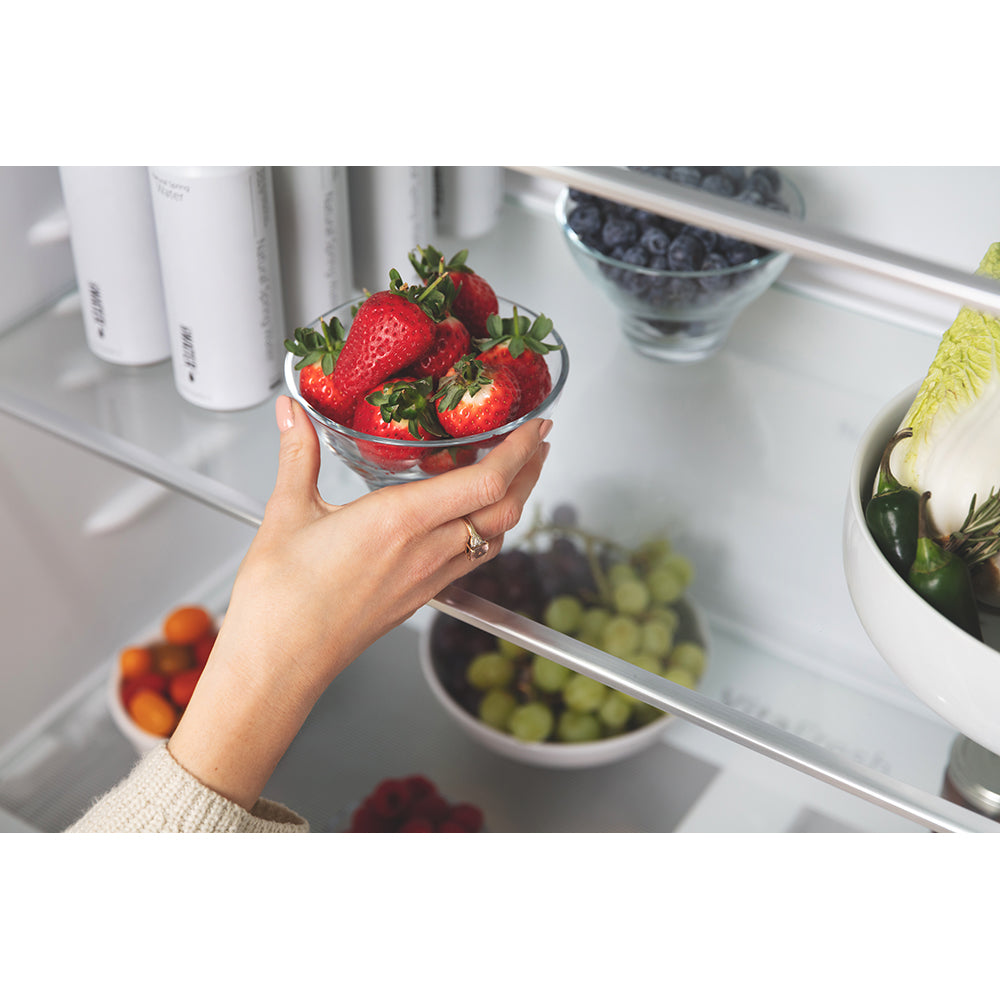 Bosch Serie 4 605L Frost Free Freestanding French Door Fridge Freezer with Anti-Fingerprint - Stainless Steel | KFN96VPEAG from Bosch - DID Electrical