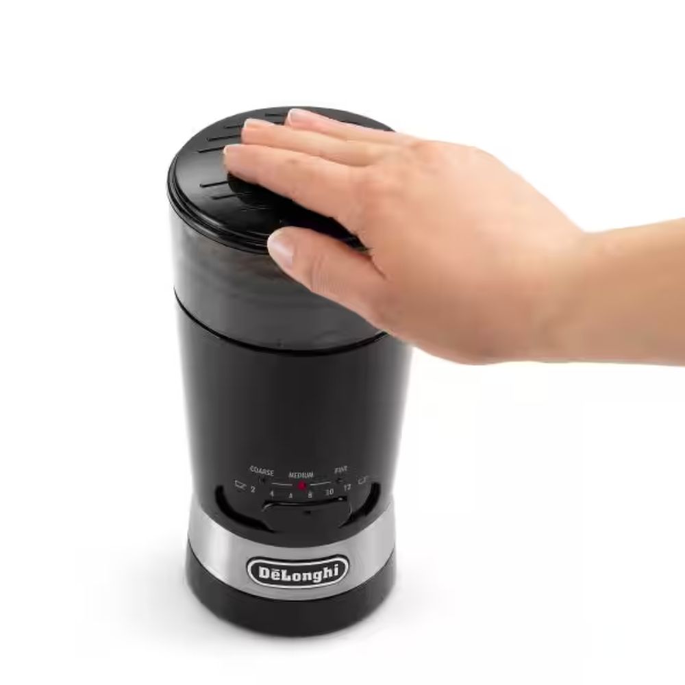 DeLonghi Multifunctional Electric Coffee Grinder - Black | KG210 from DeLonghi - DID Electrical