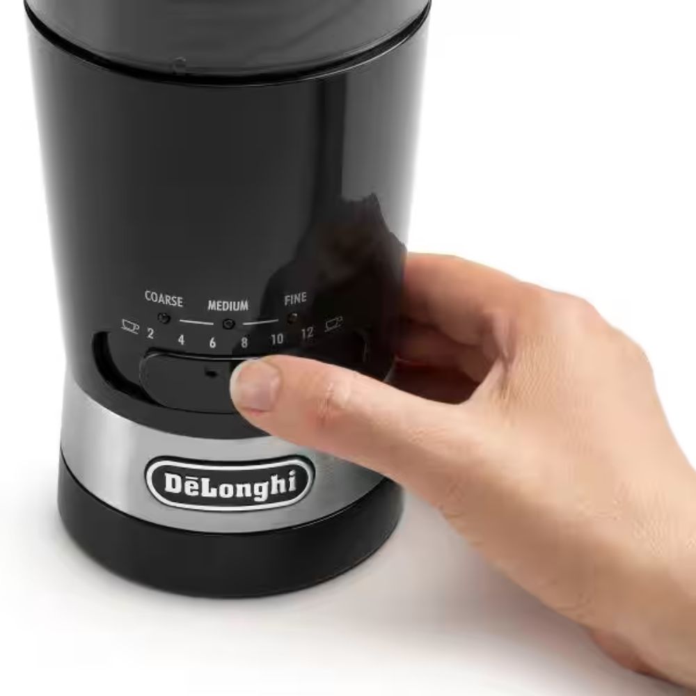 DeLonghi Multifunctional Electric Coffee Grinder - Black | KG210 from DeLonghi - DID Electrical