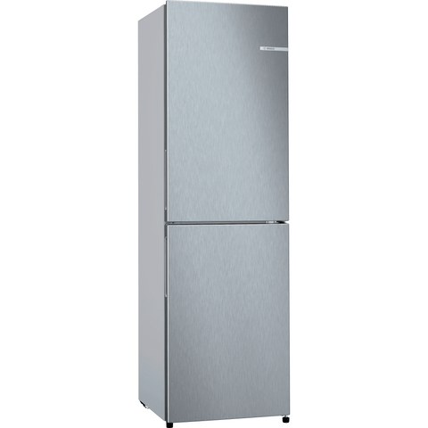 Bosch Series 2 255L Frost Free Freestanding Fridge Freezer - Stainless Steel Effect | KGN27NLEAG