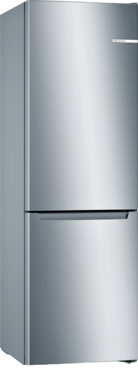 Bosch Series 2 282L Frost Free Freestanding Fridge Freezer - Stainless Steel | KGN33NLEBG