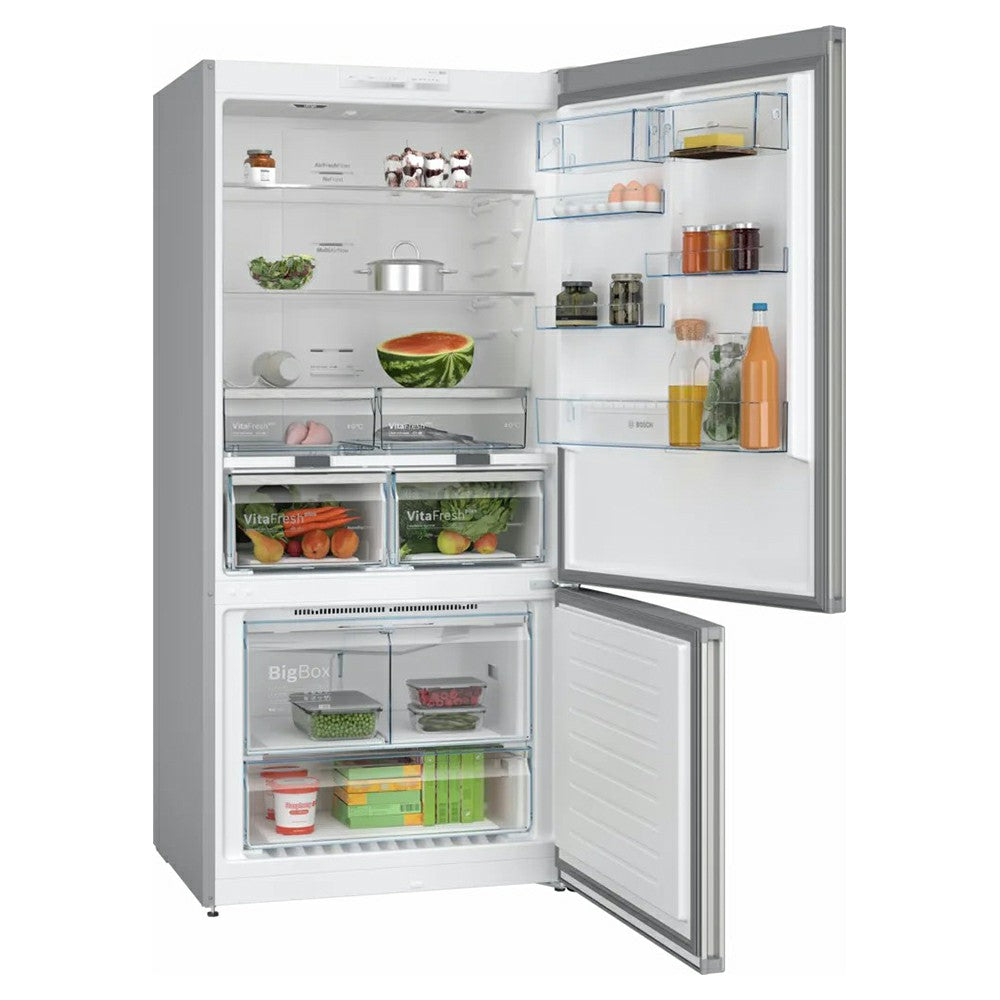 Bosch Series 4 631L Freestanding Fridge Freezer - Stainless Steel | KGN86VIEA from Bosh - DID Electrical