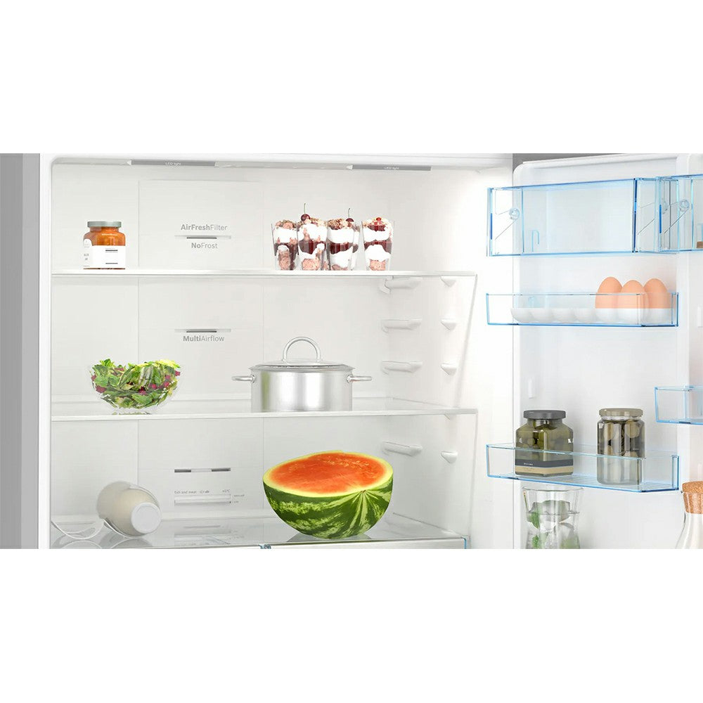 Bosch Series 4 631L Freestanding Fridge Freezer - Stainless Steel | KGN86VIEA from Bosch - DID Electrical