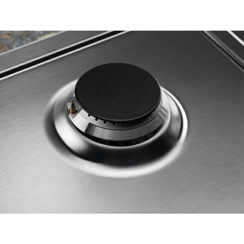 Electrolux 74CM 4 Burner Gas Hob - Stainless Steel | KGS75662SX from Electrolux - DID Electrical