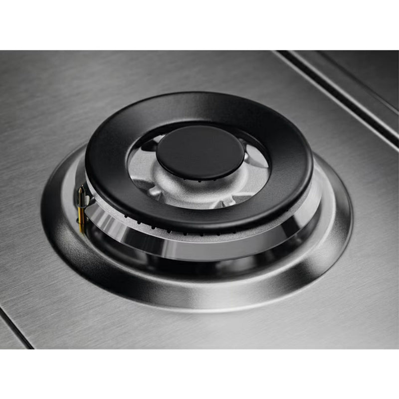 Electrolux 74CM 4 Burner Gas Hob - Stainless Steel | KGS75662SX from Electrolux - DID Electrical