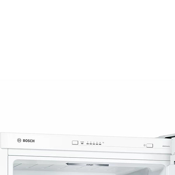 Bosch 70/30 Serie 4 343L Freestanding Fridge Freezer - White | KGV39VWEAG from Bosch - DID Electrical