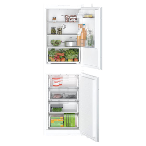 Bosch Series 2 249L Frost Free Built-In Fridge Freezer - White | KIN85NSE0G